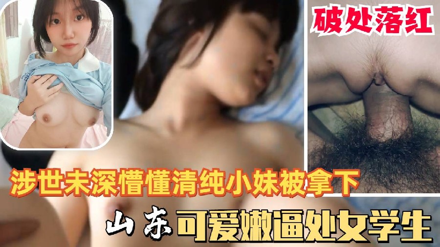 (五区)可爱懵懂清纯山东高中少女学生处女被拿下落红被猪拱的白菜