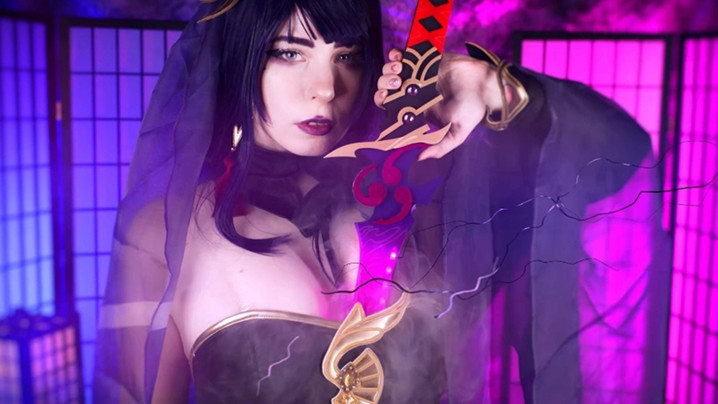 MollyRedWolf – 雷电将军 高质量CosplayHD-sha